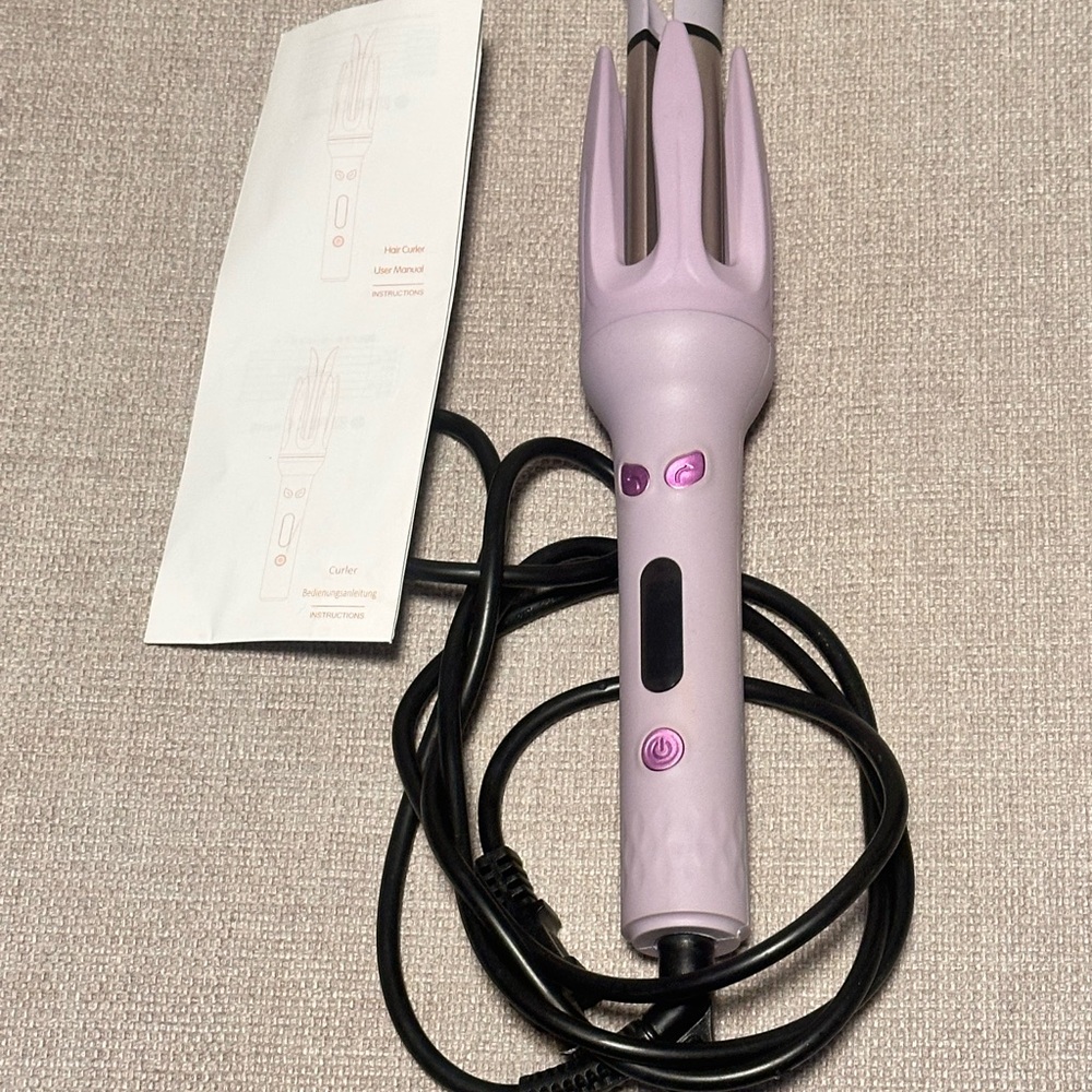 Purple Hair Curler